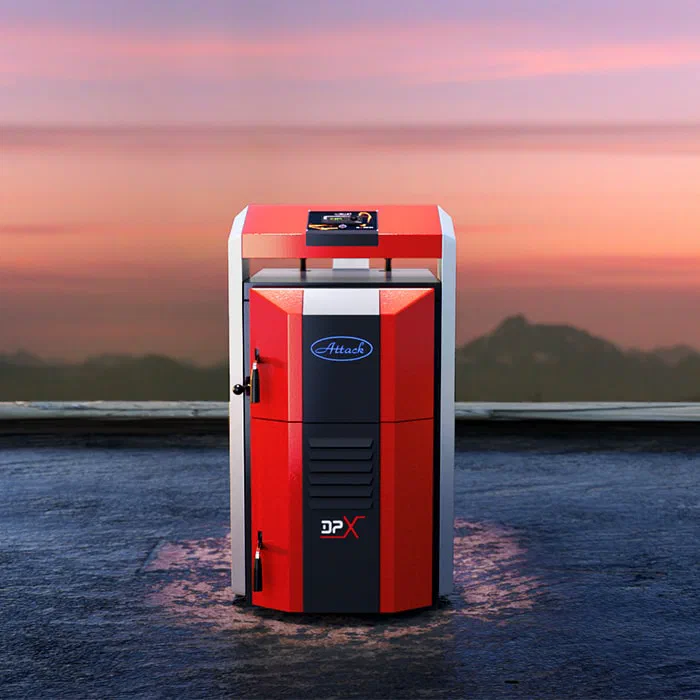 ATTACK DPX wood-fired boiler