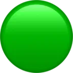 Green icon for a connected device