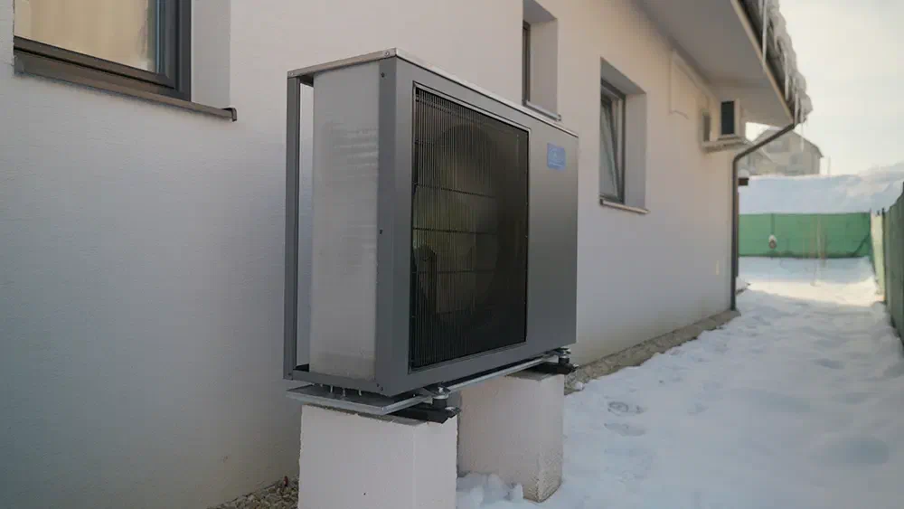 ATTACK heat pump in winter