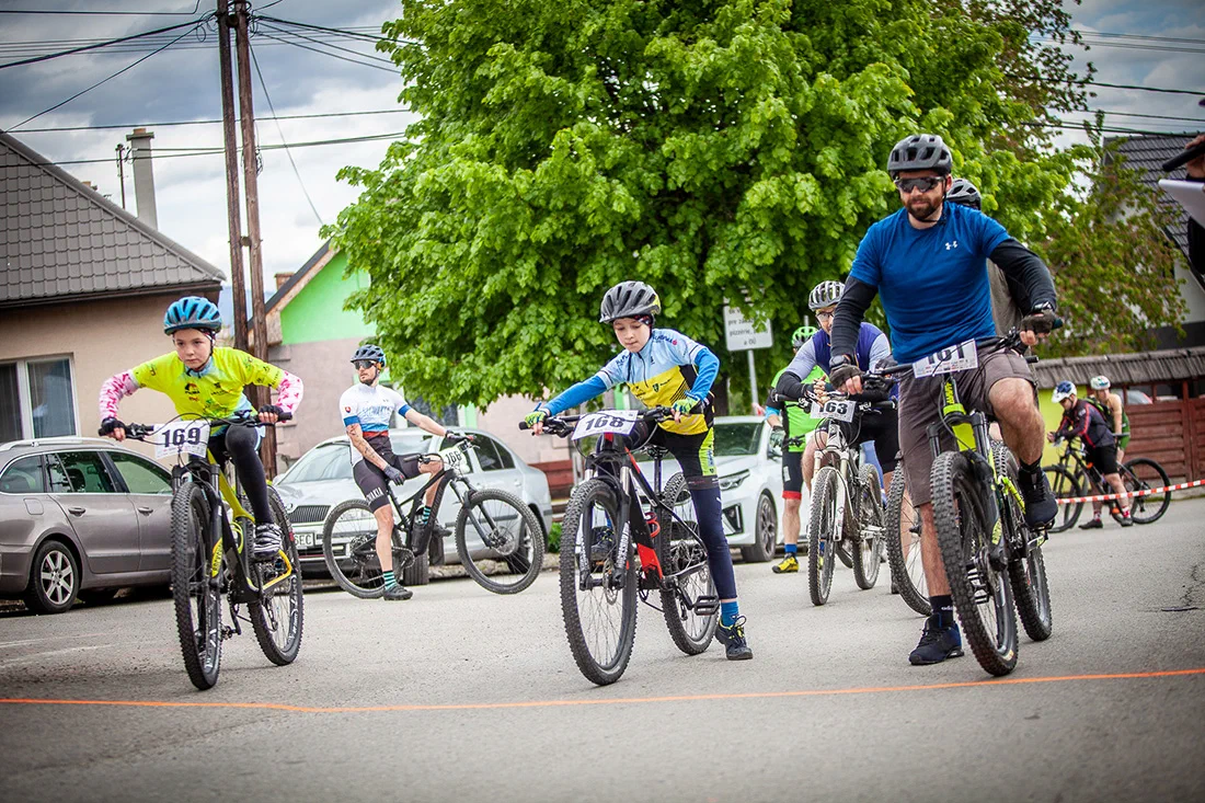The Spring Sprint starting line