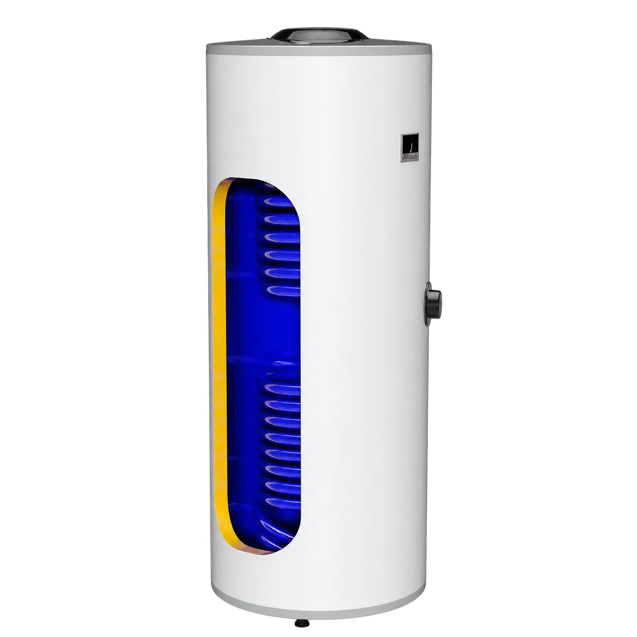 ATTACK OKC NTRR/SOL floor-standing tank with visible heat exchangers