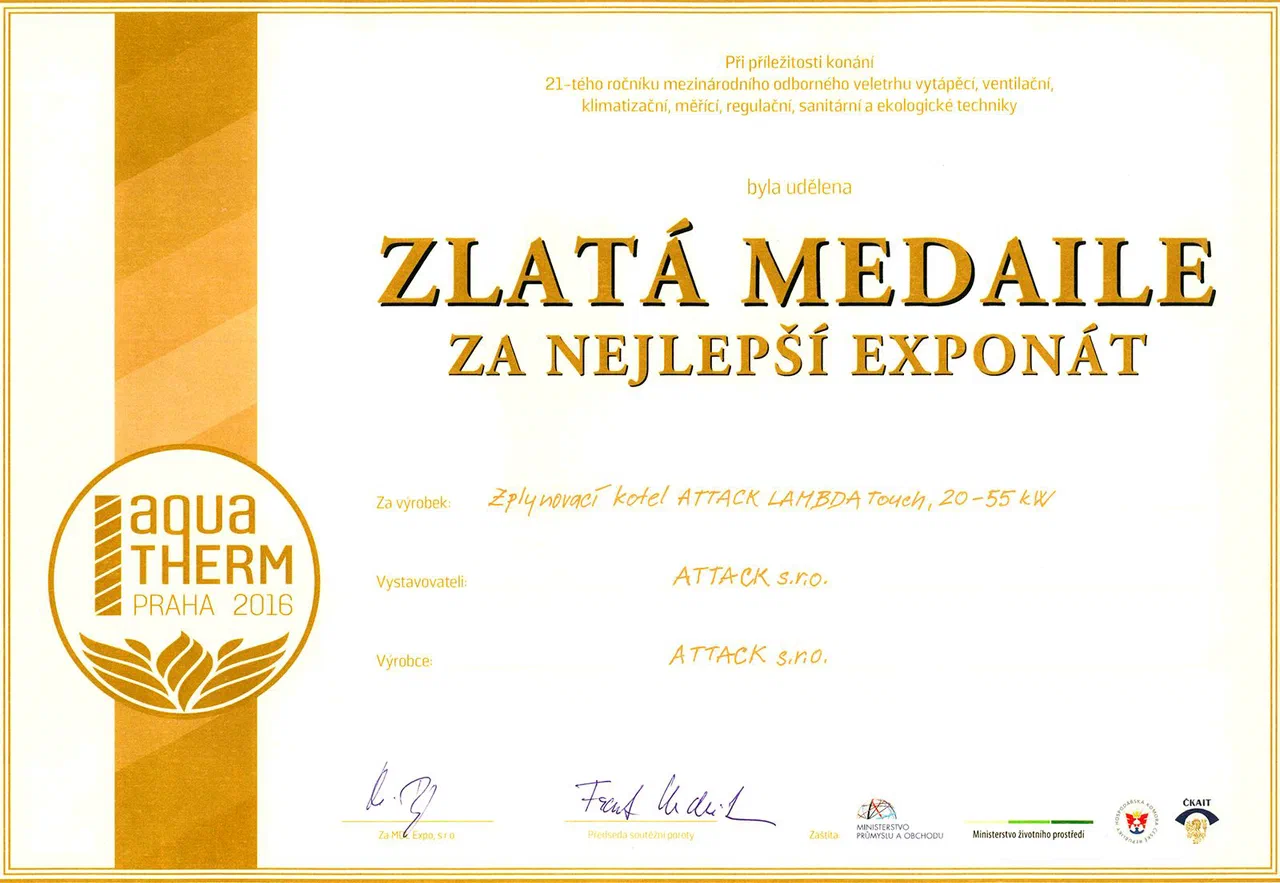 ATTACK Lambda · Gold medal