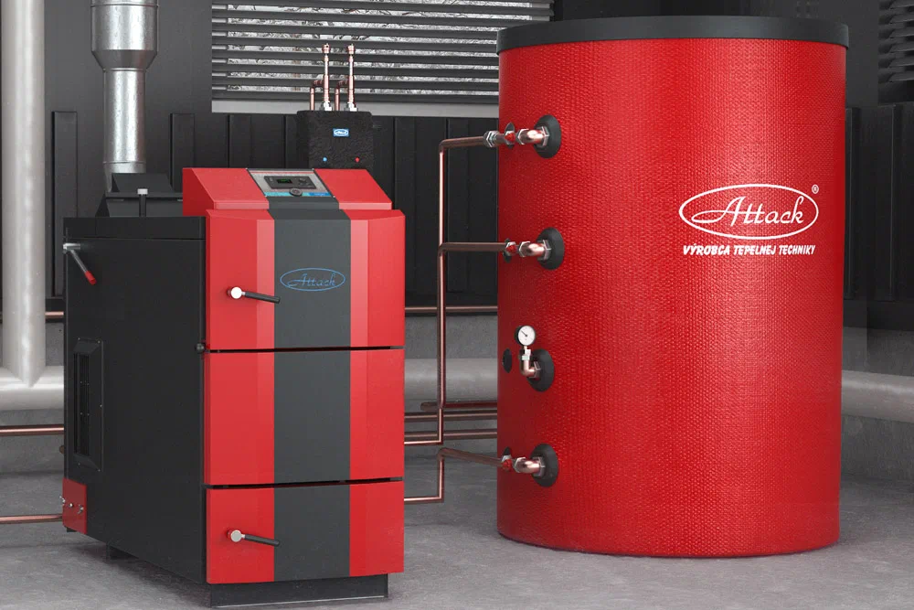 ATTACK DPX 100 wood boiler