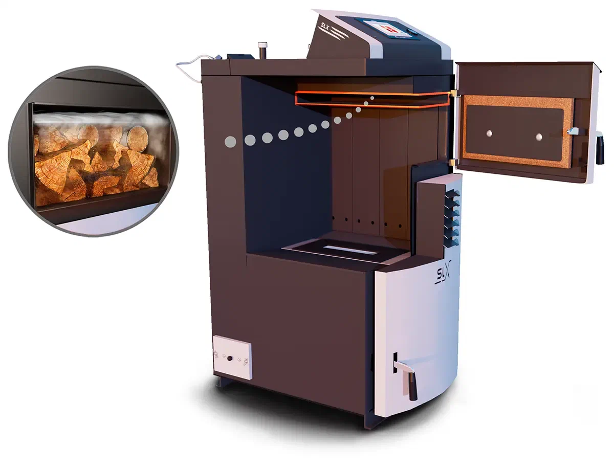 Flue-gas extraction in the ATTACK SLX boiler