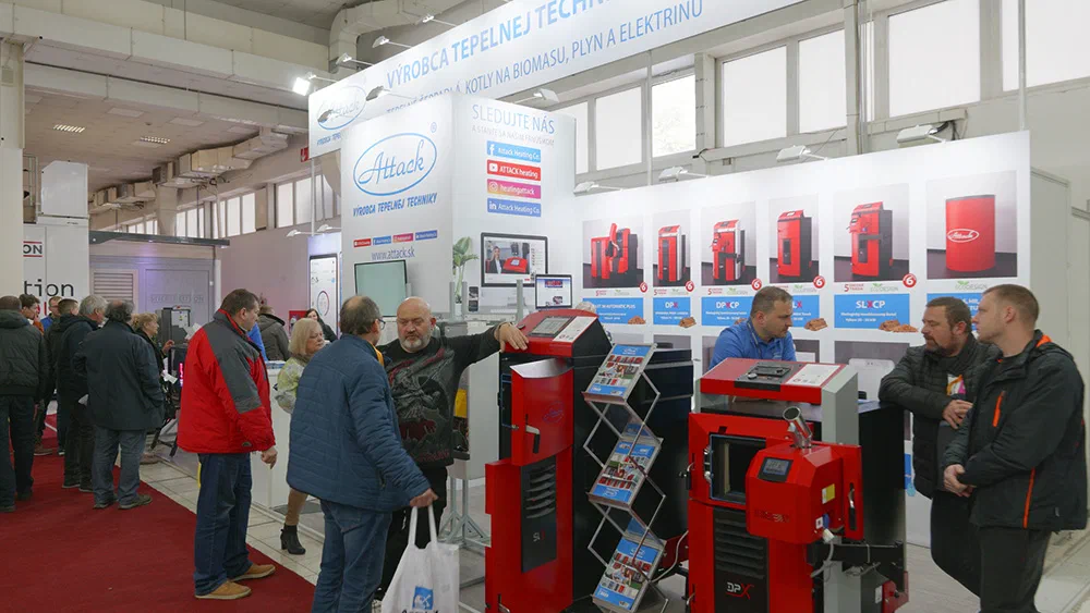 Presentation of ATTACK Inverter R32 heat pumps at AQUATHERM Nitra