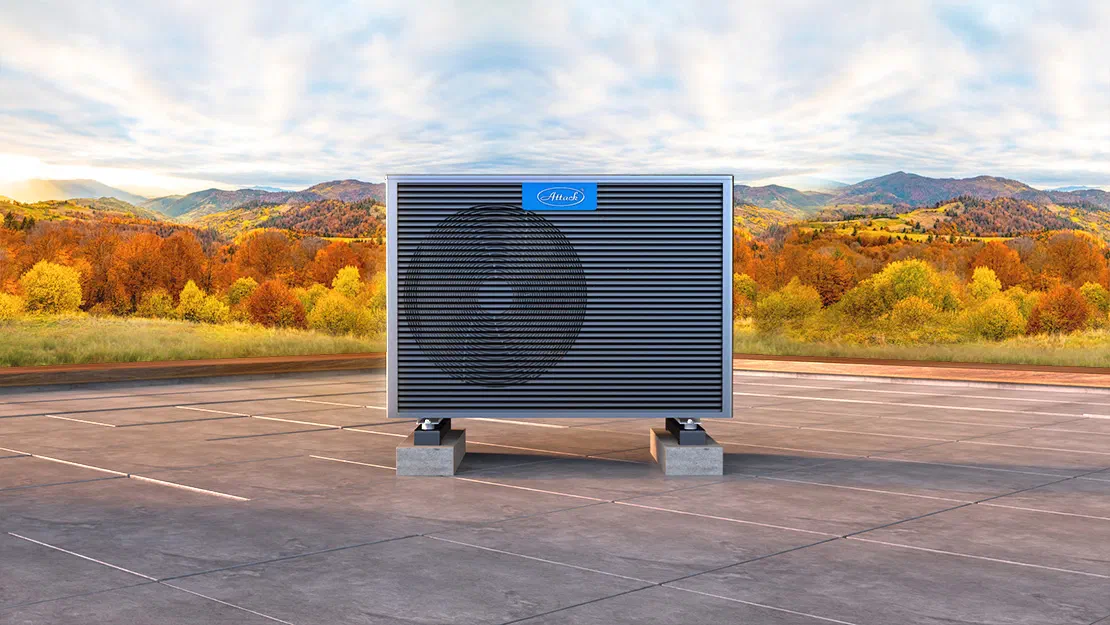 The air-to-water heat pump