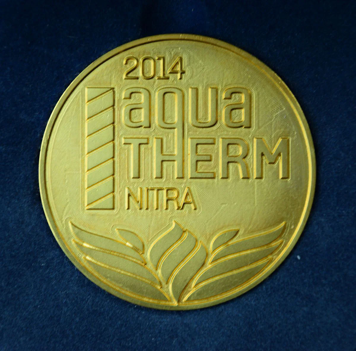 AQUA-THERM Nitra · 2014 plaque
