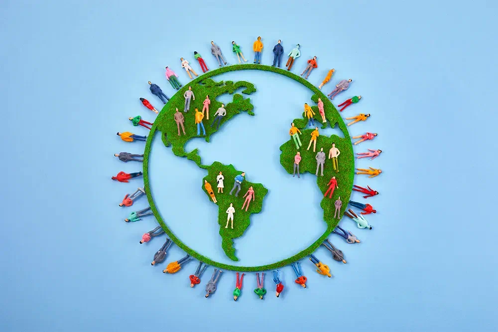 Illustration of our shared responsibility for the environment
