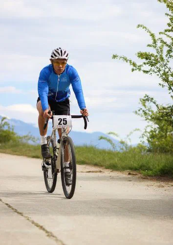 An ATTACK rider at the Spring Sprint