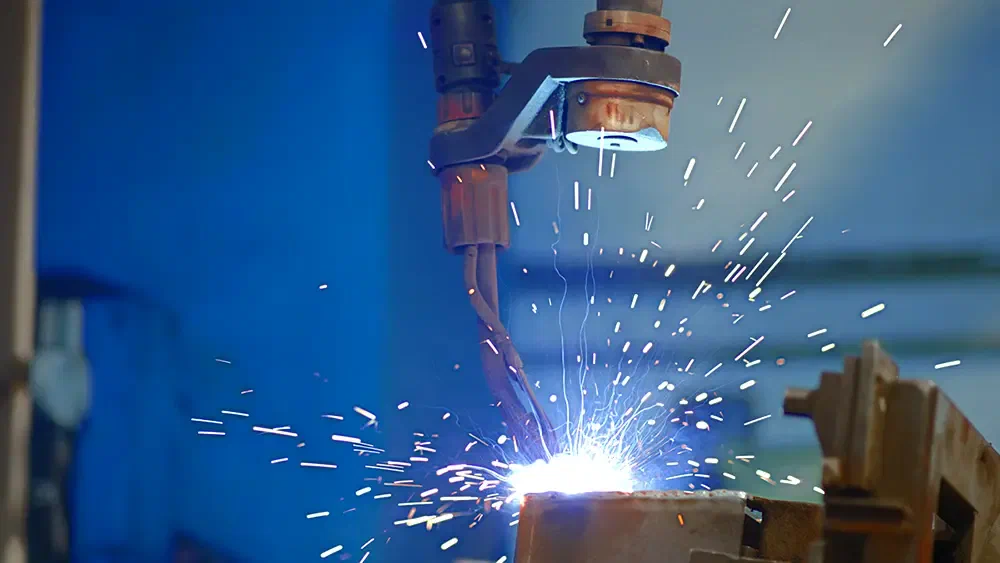 Robotic welding at ATTACK manufacturing