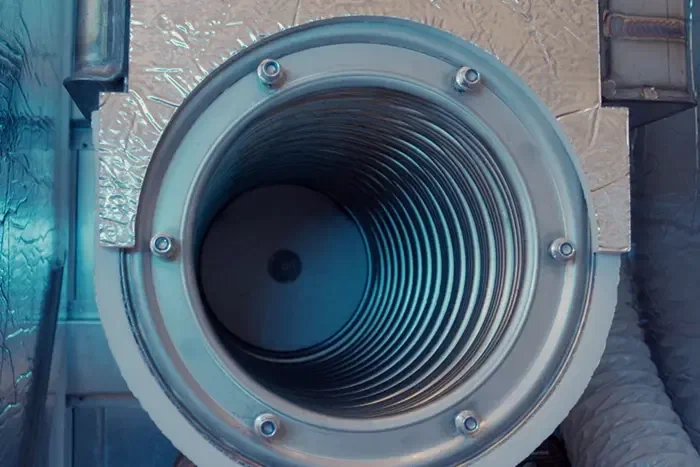 Stainless-steel condensing heat exchanger in an ATTACK boiler