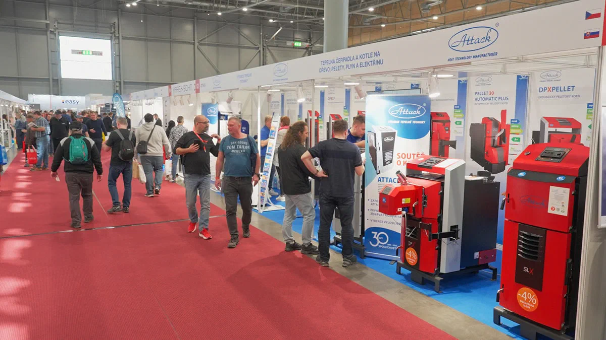 ATTACK stand and boiler competition at the Ptáček exhibition