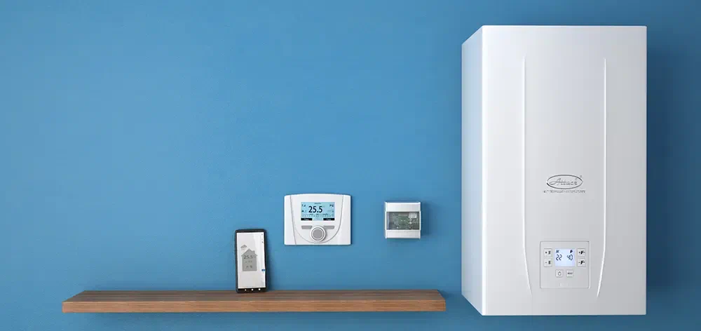 Remote control of an ATTACK gas boiler through a mobile app